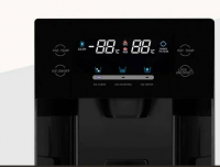 Холодильник Hiberg RFS-650DX NFGW Inverter, белое стекло