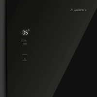 Холодильник Maunfeld MFF191NFB, черный