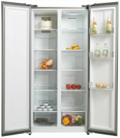 Холодильник Бирюса 400 DI, темная нержавеющая сталь