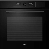 Электрический духовой шкаф с паром Korting OKB 1650 GN Steam, черный