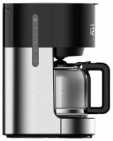 Кофеварка капельная BQ CM1010, черный/стальной