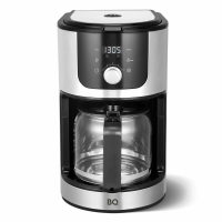 Кофеварка капельная BQ CM1010, черный/стальной