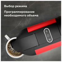 Кофеварка капсульная BQ CM3000, черный/красный