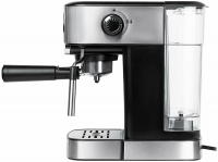 Кофеварка рожковая BBK BCM1500, черный/нержавеющая сталь