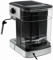 Кофеварка рожковая BBK BCM1500, черный/нержавеющая сталь