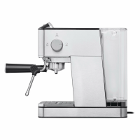Кофеварка рожковая BBK BCM1501, серебристый
