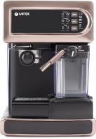 Кофеварка рожковая Vitek VT-1517 GD, золотистый