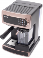 Кофеварка рожковая Vitek VT-1517 GD, золотистый