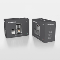 Кофемашина автоматическая Redmond CM707, серый/черный