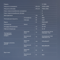 Сплит-система Vitek VT-2514, белый
