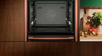 Электрический духовой шкаф с паром Neff B69FS3CY0 (без фурнитуры) черный