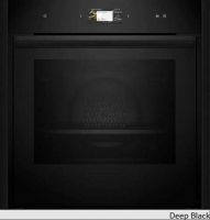 Электрический духовой шкаф с паром Neff B69FS3CY0 (без фурнитуры) черный