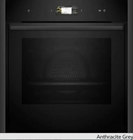 Электрический духовой шкаф с паром Neff B69FS3CY0 (без фурнитуры) черный