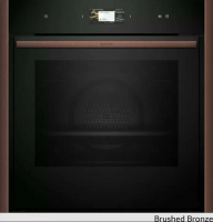 Электрический духовой шкаф с паром Neff B69FS3CY0 (без фурнитуры) черный