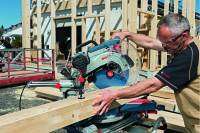 Торцовочная пила Bosch GCM 12 SDE, 1800Вт 4300об/мин d=305мм