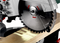 Торцовочная пила Metabo KGS 254 M, 1800Вт 4500об/мин d=254мм