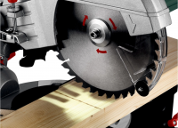 Торцовочная пила Metabo KS 216 M Set, 1100Вт 5000об/мин d=216мм