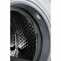 Стиральная машина с паром Hiberg i-DDQ11-1014 W, белый/черный