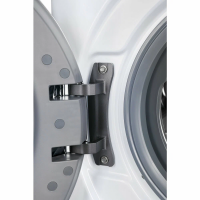 Стиральная машина с паром Hiberg i-DDQ11-1014 W, белый/черный