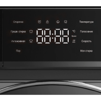 Стиральная машина с паром HIBERG i-DDQ11 1014 Sd Inverter, темно-серый