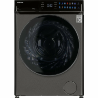 Стиральная машина с паром HIBERG i-DDQ11 1014 Sd Inverter, темно-серый