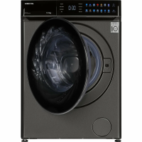 Стиральная машина с паром HIBERG i-DDQ11 1014 Sd Inverter, темно-серый