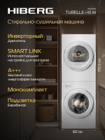 Стиральная машина с сушкой HIBERG TURELLE i-10 W, белый