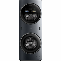 Стиральная машина c сушкой HIBERG TOWER i-DD 107-612 Sd, серебристо-серый