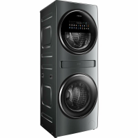 Стиральная машина c сушкой HIBERG TOWER i-DD 107-612 Sd, серебристо-серый