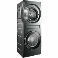 Стиральная машина c сушкой HIBERG TOWER i-DD 107-612 Sd, серебристо-серый