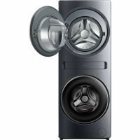 Стиральная машина c сушкой HIBERG TOWER i-DD 107-612 Sd, серебристо-серый