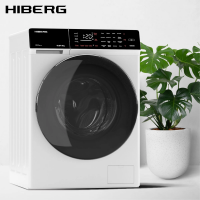 Стиральная машина с сушкой HIBERG i-DDQ9 - 10714 W Inverter, белый/черный