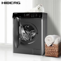 Стиральная машина c сушкой Hiberg i-DDQ9-10714 Sd Inverter, серый