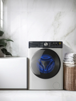 Стиральная машина с сушкой HIBERG i-DDQ8-10614 W Inverter, белый/черный