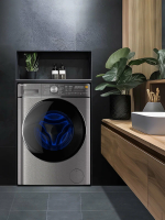 Стиральная машина с сушкой HIBERG i-DDQ8-10614 Ss Inverter, нержавеющая сталь