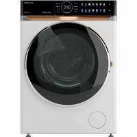Стиральная машина с сушкой HIBERG i-DDQ10-10714 W Inverter, белый/черный