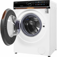 Стиральная машина с сушкой HIBERG i-DDQ10-10714 W Inverter, белый/черный