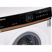 Стиральная машина с сушкой HIBERG i-DDQ10-10714 W Inverter, белый/черный