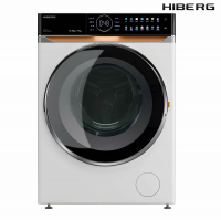 Стиральная машина с сушкой HIBERG i-DDQ10-10714 W Inverter, белый/черный