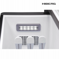 Сушильный шкаф с паром и дезинфекцией HIBERG SD 3G, зеркальное стекло/тёмно-серый
