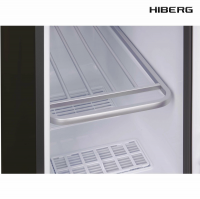 Сушильный шкаф с паром и дезинфекцией HIBERG SD 3G, зеркальное стекло/тёмно-серый