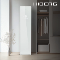 Сушильный шкаф с паром и дезинфекцией HIBERG SD 4GW, белый/стекло