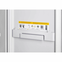 Сушильный шкаф с паром и дезинфекцией HIBERG SD 4GW, белый/стекло