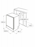 Посудомоечная машина встраиваемая Bosch SPV4EKX24E