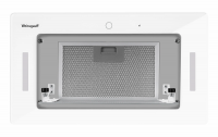 Вытяжка встраиваемая Weissgauff Aura 1200 Remote, белый/закаленное стекло