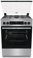 Плита комбинированная Gorenje GKS6C72XF, нержавеющая сталь