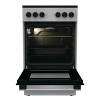 Плита электрическая Gorenje GEC5A12SG, серебристый/черный