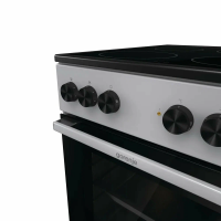 Плита электрическая Gorenje GEC5A12SG, серебристый/черный