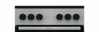 Плита электрическая Gorenje GEC5A12SG, серебристый/черный