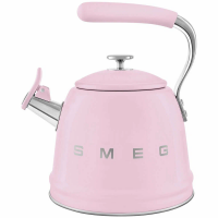 Чайник со свистком Smeg WKF01PK, розовый